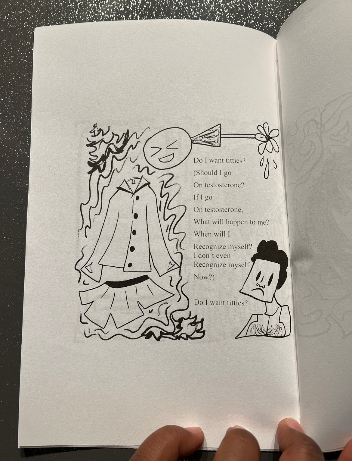poems about the body (zine) by blackgirlsaregod, 18+